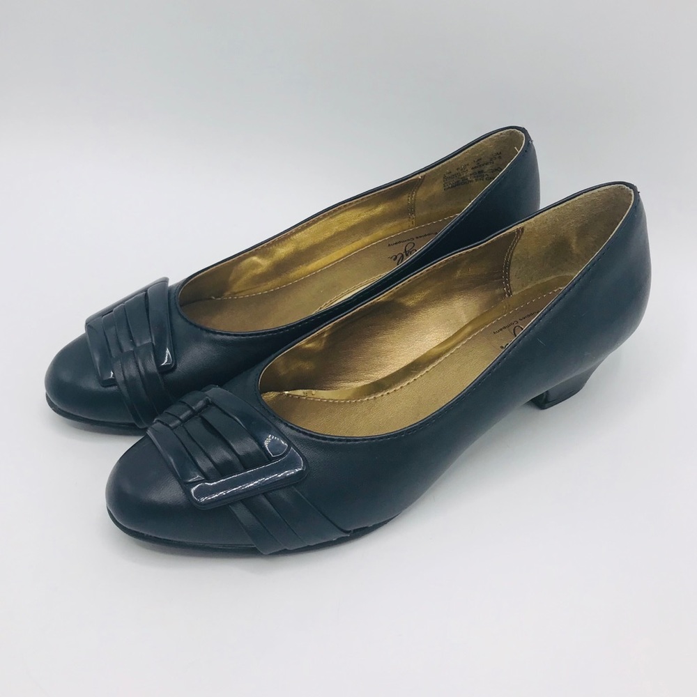 Soft Style Dark Navy Moyen Flats